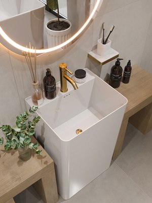 Умывальник Maxonor Pure Life Mistico PL-SK901C3-18 (5042) напольный