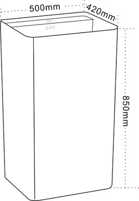 Умывальник Maxonor Pure Life Mistico PL-SK901C3-18 (5042) напольный