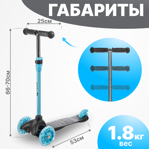 Самокат детский Ricos Funcy MN102