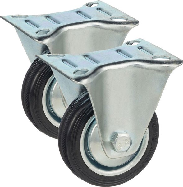 Комплект опор колесных для тележки складской Стелла-техник 4002-75K2 - фото