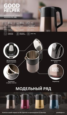 Электрочайник Goodhelper KPS- 188C