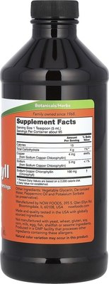 Комплексная пищевая добавка NOW Foods Chlorophyll Liquid