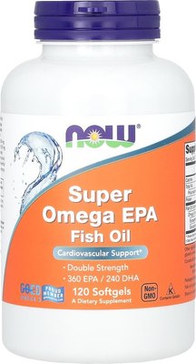 Жирные кислоты NOW Super Omega EPA 360мг / DHA240 - фото