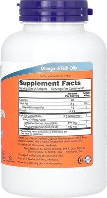 Жирные кислоты NOW Super Omega EPA 360мг / DHA240
