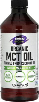 Жирные кислоты NOW MCT OIL - фото