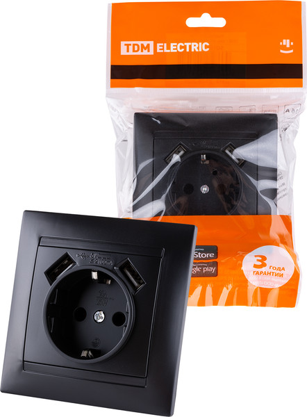 Розетка TDM Лама SQ1815-0642