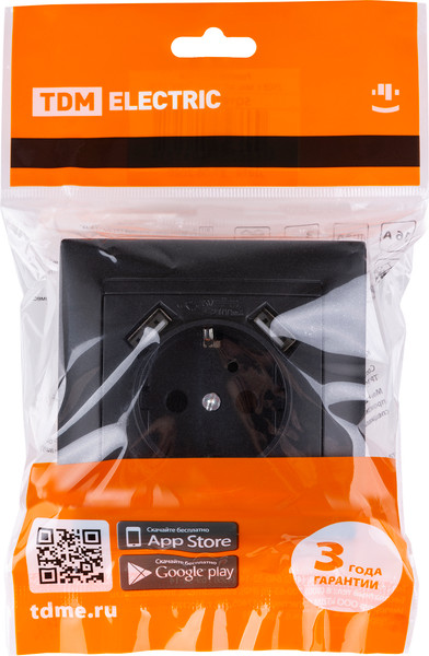 Розетка TDM Лама SQ1815-0642