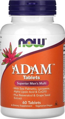 Комплексная пищевая добавка NOW ADAM Men's Multi - фото
