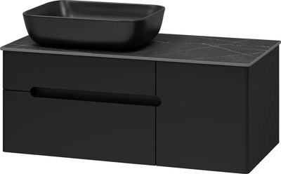 Тумба под умывальник Misty Роял 100 / П-Роя-01100-021П2Я+VS03-100 - фото