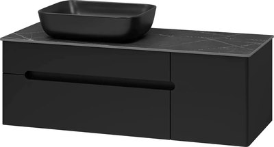 Тумба под умывальник Misty Роял 120 / П-Роя-01120-021П2Я+VS03-120 - фото