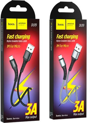 Кабель Hoco DU19 Micro