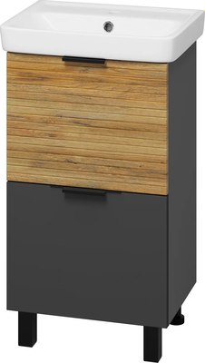 Тумба с умывальником Misty Форест 50 / Э-Фор-07050-0219-2Я+БП-э0002695 - фото
