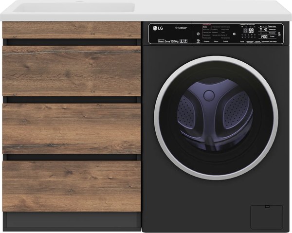Тумба с умывальником Misty Коломбо 60 / П-Кол06060-0113Я+5216120 - фото