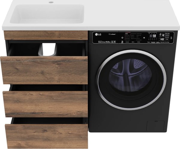 Тумба с умывальником Misty Коломбо 60 / П-Кол06060-0113Я+5216120