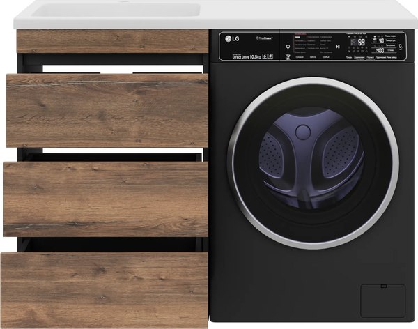 Тумба с умывальником Misty Коломбо 60 / П-Кол06060-0113Я+5216120