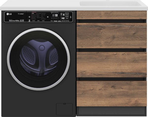 Тумба с умывальником Misty Коломбо 60 / П-Кол06060-0113Я+5217120 - фото