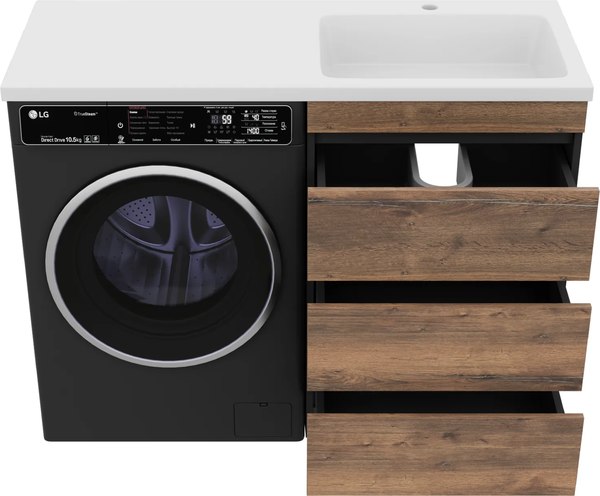 Тумба с умывальником Misty Коломбо 60 / П-Кол06060-0113Я+5217120