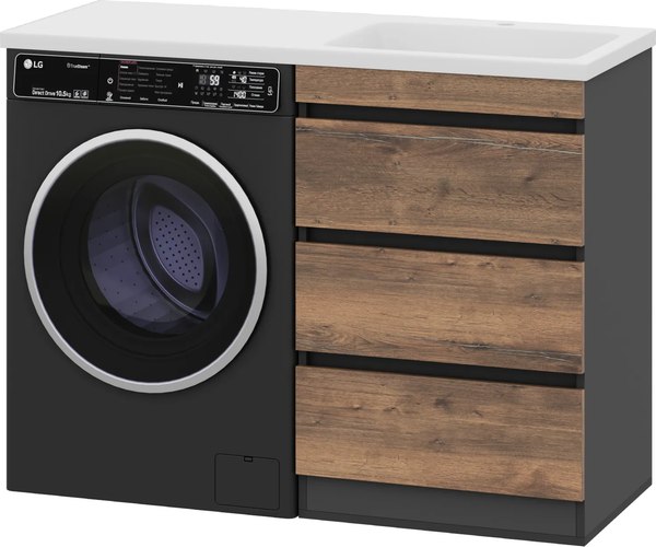 Тумба с умывальником Misty Коломбо 60 / П-Кол06060-0113Я+5217120