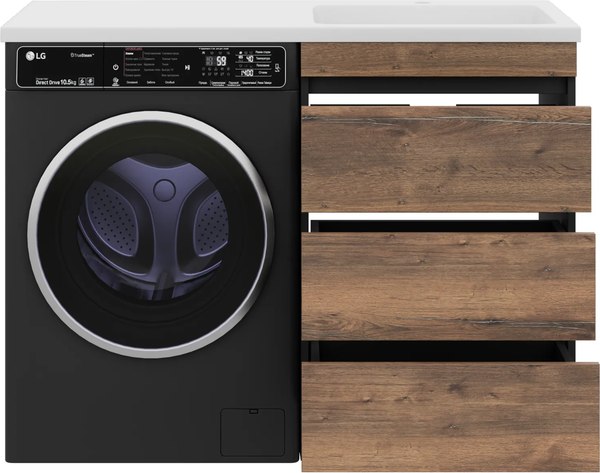 Тумба с умывальником Misty Коломбо 60 / П-Кол06060-0113Я+5217120