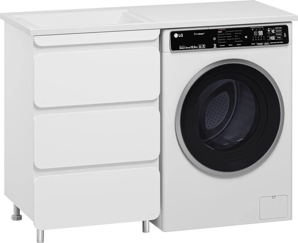 Тумба с умывальником Misty Чегет 55 / П-Чег-01055-01Н3Я+5216120 - фото