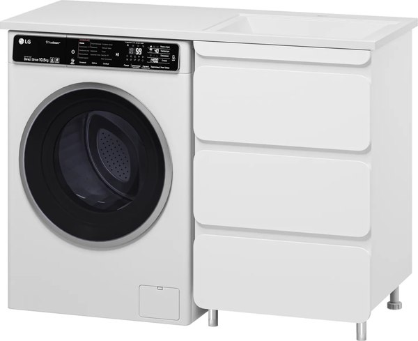 Тумба с умывальником Misty Чегет 55 / П-Чег-01055-01Н3Я+5217120 - фото