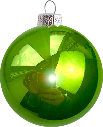 Шар новогодний Justys G-25