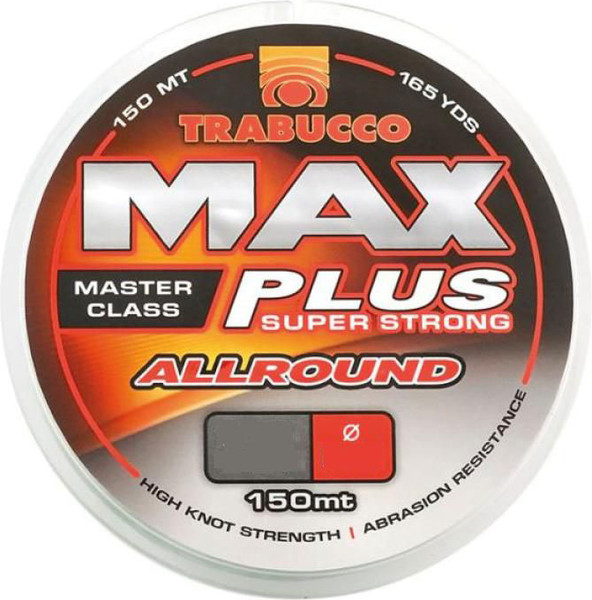 Леска монофильная Trabucco Max Plus Allround 150м 0.12мм / 057-00-120 - фото