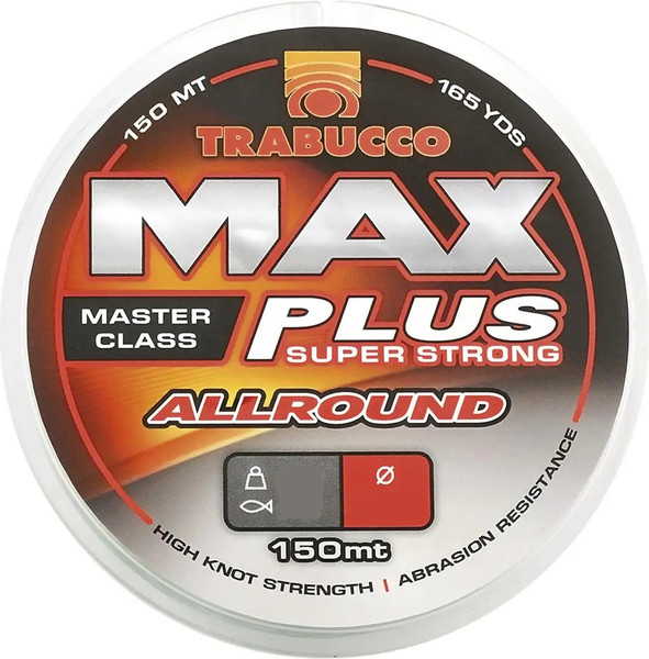 Леска монофильная Trabucco Max Plus Allround 150м 0.20мм / 057-00-200 - фото