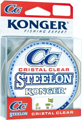 Леска монофильная Konger Steelon Cristal Clear 100м 0.20мм / 240100020 - фото
