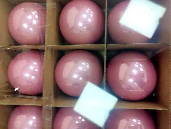 Шар новогодний Justys G-41