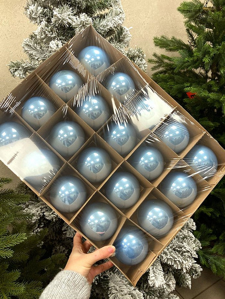 Шар новогодний Justys G-51