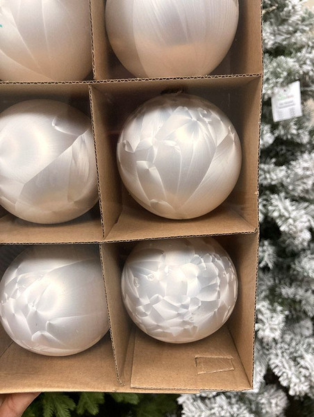 Шар новогодний Justys G-55