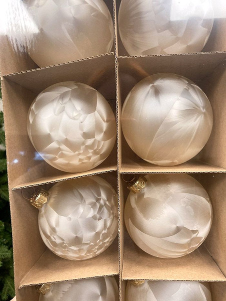 Шар новогодний Justys G-58