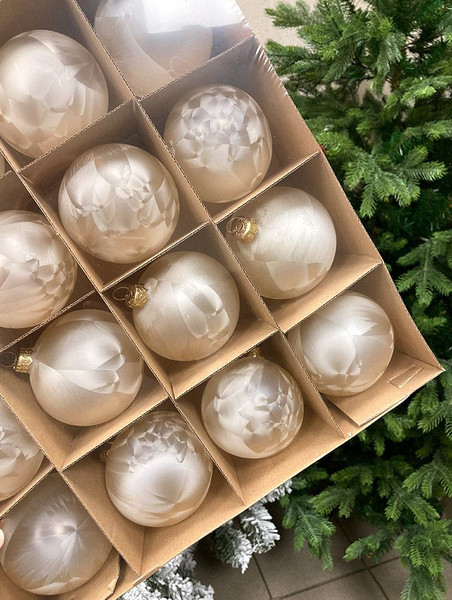 Шар новогодний Justys G-58