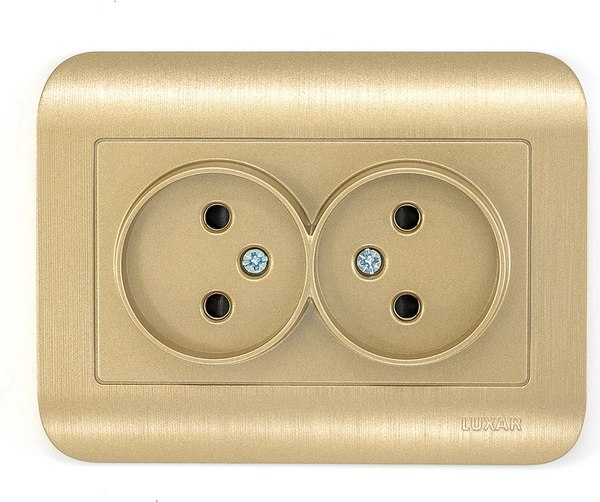 Розетка Luxar Deco 10.035.05 - фото