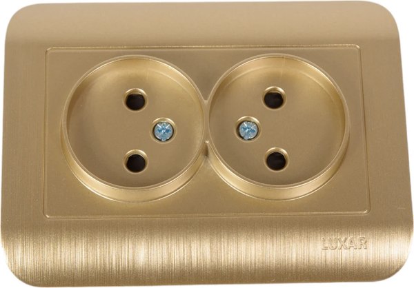 Розетка Luxar Deco 10.035.05