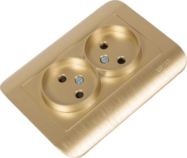 Розетка Luxar Deco 10.035.05