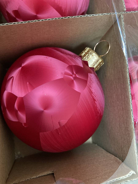 Шар новогодний Justys G-65