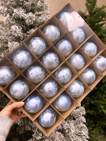 Шар новогодний Justys G-66