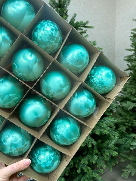 Шар новогодний Justys G-70