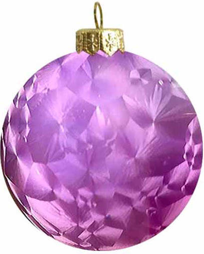 Шар новогодний Justys G-80 - фото