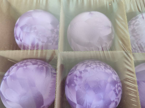 Шар новогодний Justys G-80