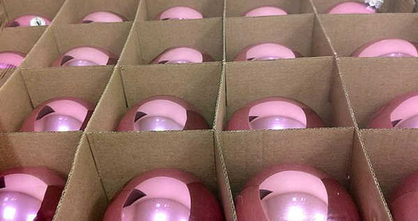 Шар новогодний Justys G-95