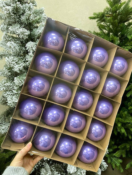 Шар новогодний Justys G-151