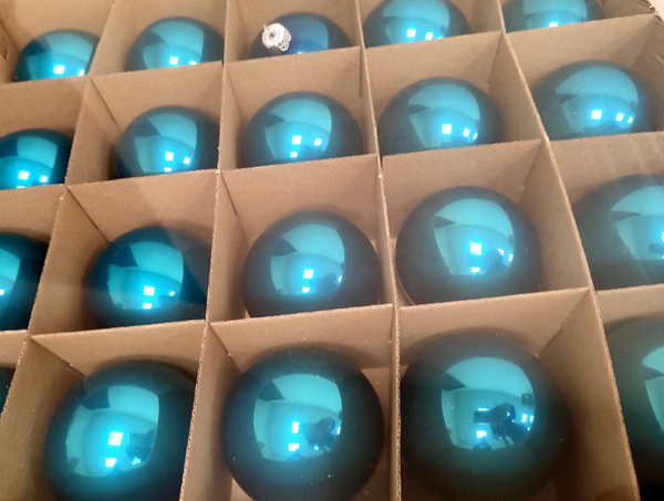 Шар новогодний Justys G-155