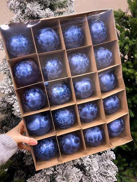 Шар новогодний Justys G-190