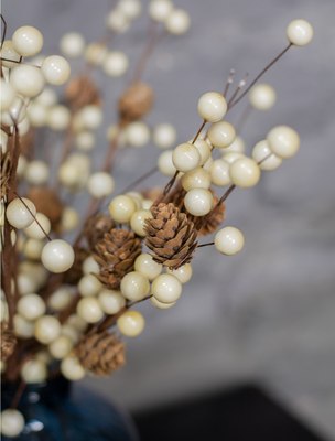 Ветка новогодняя GrandSiti 62735-3 L33CM