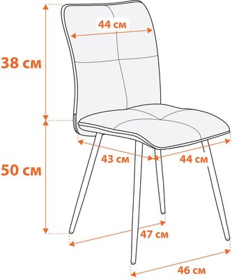 Стул Tetchair Medeo велюр