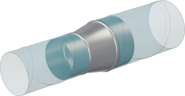 Переходник воздуховода ERA 200GGB315