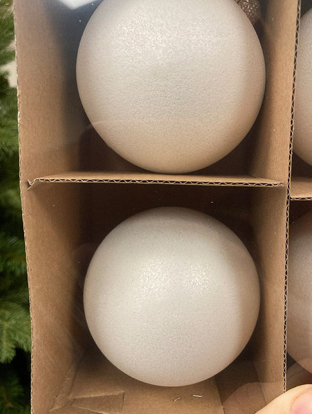 Шар новогодний Justys G-112S